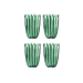 Set de 4 verres Guzzini Dolcevita en polymère biosourcé