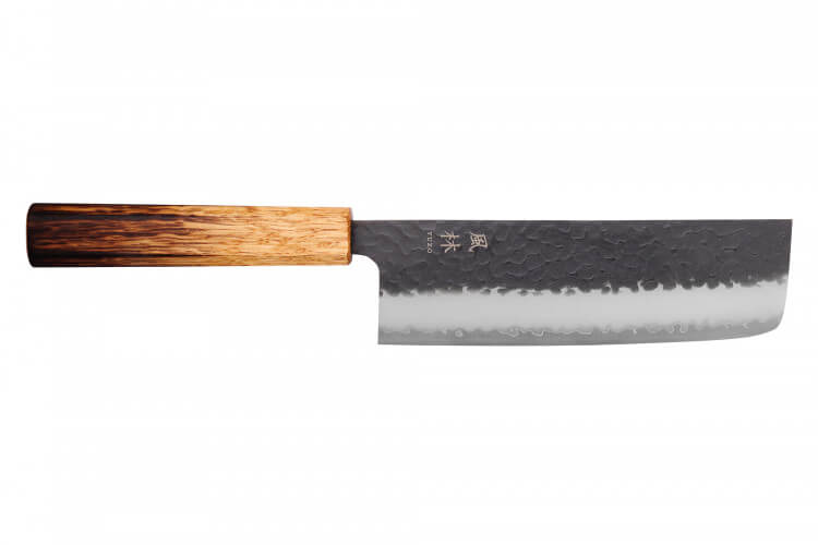 Couteau japonais Santoku en bois de chêne Verdier