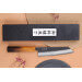 Couteau bunka 17cm japonais artisanal Yuzo Black AS chêne brûlé