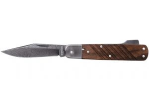 Couteau pliant Böker 98K Damas 110715DAM manche en bois de noyer 11cm