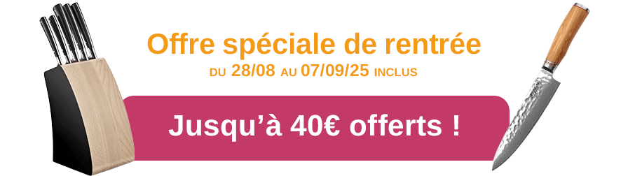 Jusqu'à 40€ de remise