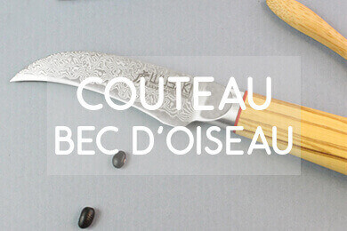 Le couteau bec d'oiseau dans votre cuisine