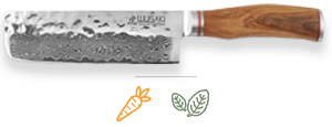 L’équipe de Couteauxduchef vous présente le couteau Nakiri. Ce couteau japonais de qualité est spécialisé pour couper tous types de légumes.