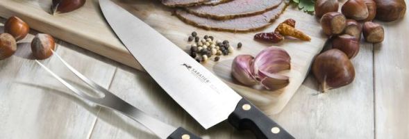 Couteau à saumon alvéolé Les Spécialistes 30 cm Mathon 