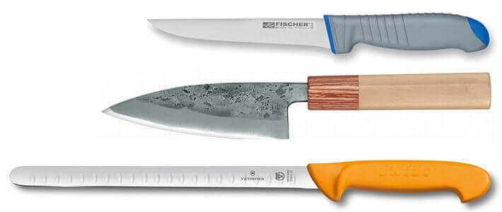 Trouvez le couteau qu'il vous faut parmi nos couteaux à poissons !