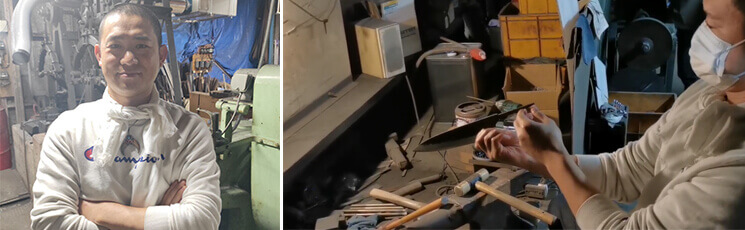 Forgeron Naoki Mazaki