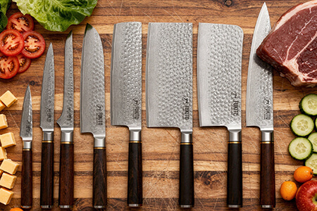 Présentation des couteaux de cuisine Fukito