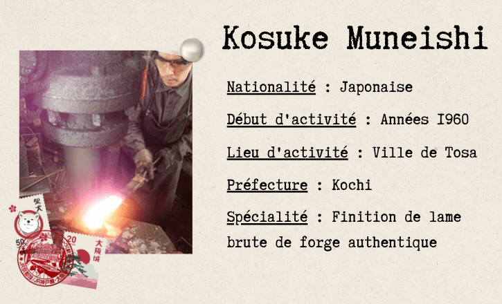 Forgeron japonais Kosuke Muneishi