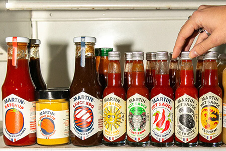 Sauces Maison Martin françaises artisanales