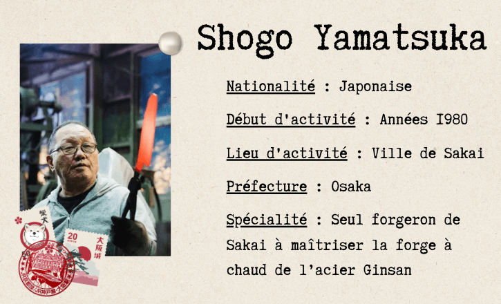 Forgeron japonais Shogo Yamatsuka
