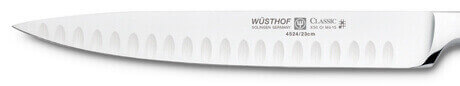 Couteau lame cannelée Wushof