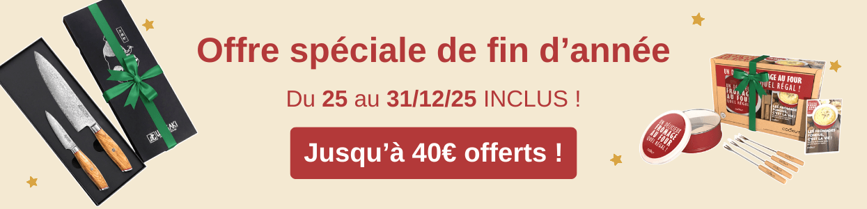 Jusqu'à 40€ de remise