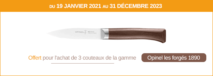 Offre Opinel sur Couteauxduchef