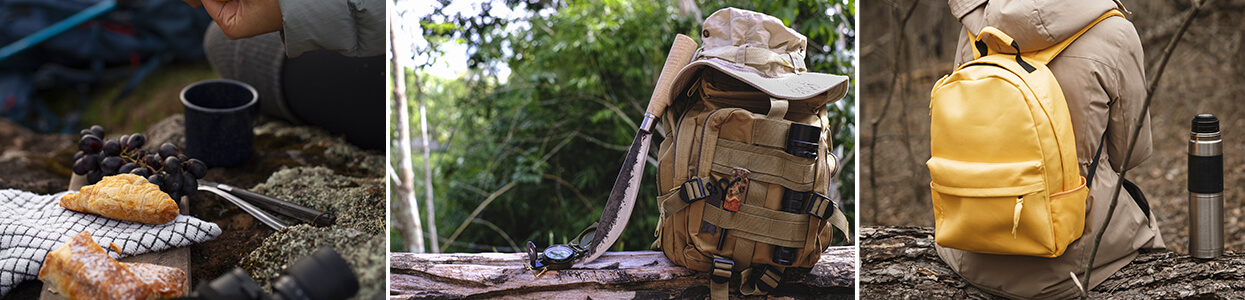 Nécessaire sac randonnée