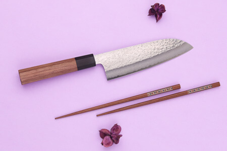 Couteau japonais santoku Makoto Kurosaki