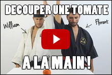 Comment couper une tomate à la main 